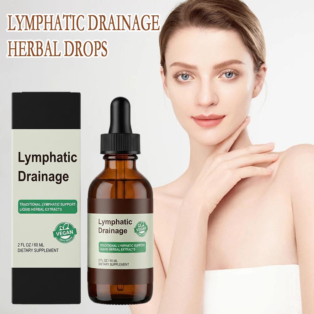 Natural Herbal Wellness - 60ml リンパドレナージュハーブドロップス 天然液体フォーミュラ 液体バランス むくみサポート デイリーエナジーウェルネス