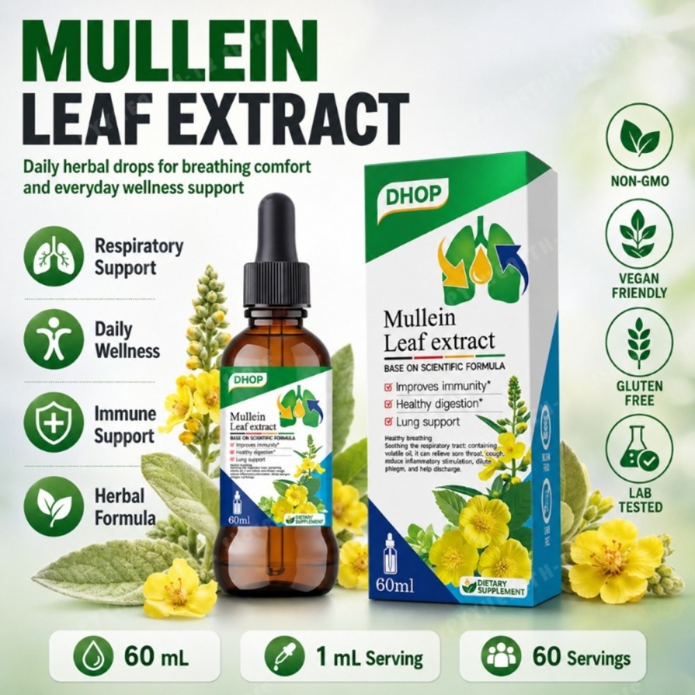 Herbal Wellness Supplement - マレイン葉エキス液 60ml、甘草根と黄耆根を配合したハーブ液体サプリメント、大人のための毎日の健康サポート