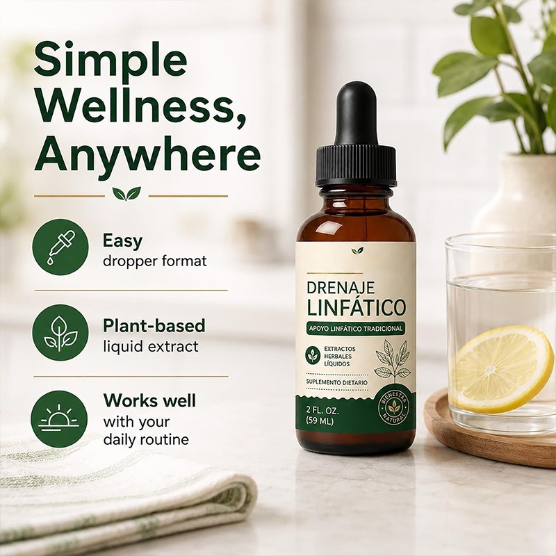 Natural Herbal Wellness - 59ml リンパドレナージュ ナチュラル ハーブ ウェルネス ドロップス