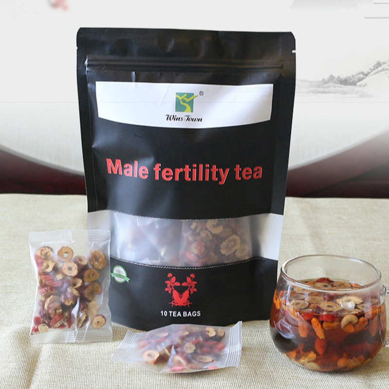 Herbal Wellness Supplement - 150G 高麗人参五宝茶、男性の妊活茶、男性の腎臓浄化デトックスのための天然中国ハーブティー、6種類の成分