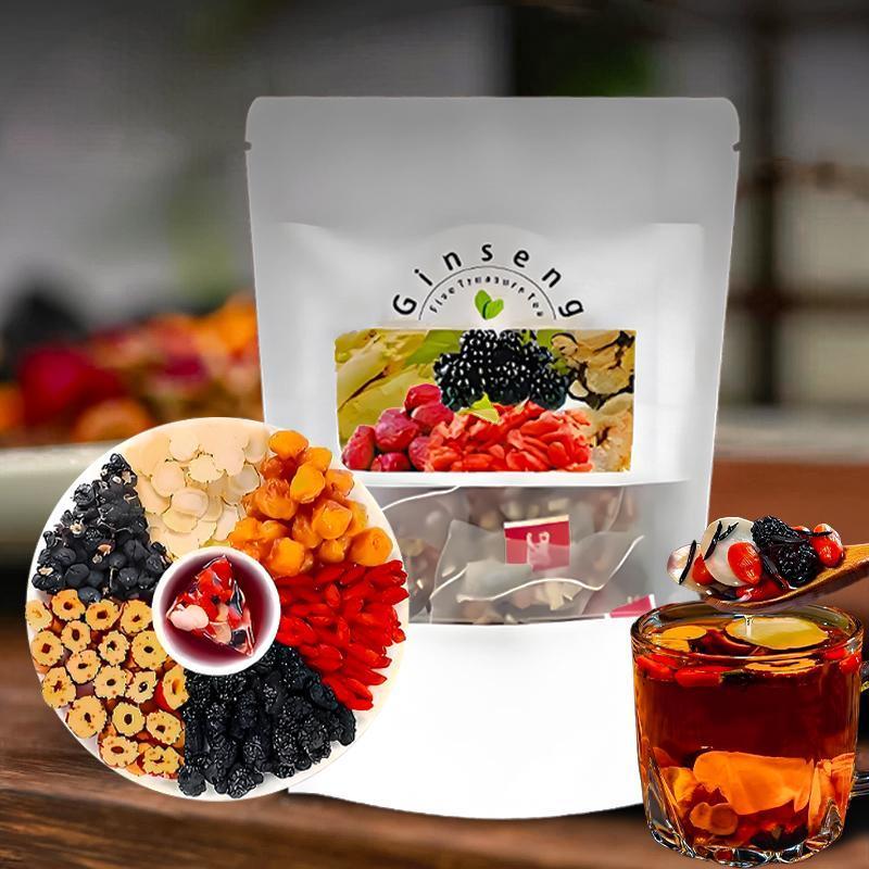 高麗人参五宝茶 天然エネルギー増強 免疫サポート ハーブウェ - Natural Herbal Wellness のレビューと価格