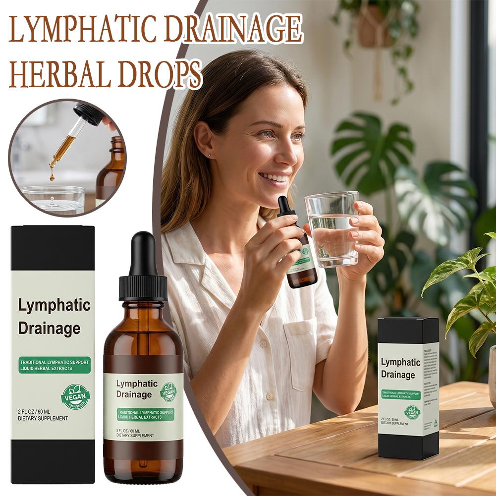 60ml リンパドレナージュハーブドロップス 天然液体フォー - Natural Herbal Wellness のレビューと価格