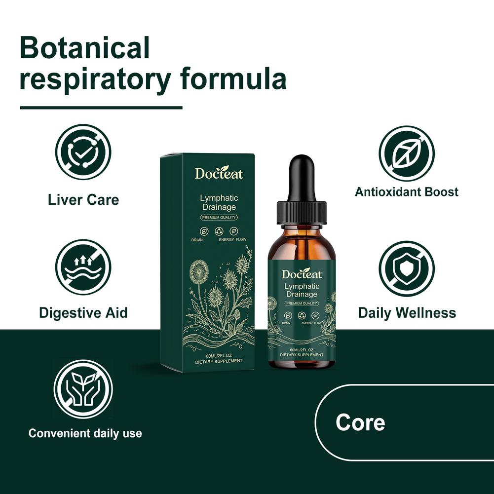 60ml ドクティート リンパドレナージュハーバルドロップス - Herbal Wellness Supplement のレビューと価格