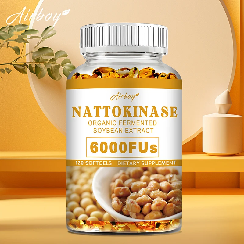 Nattokinase-心臓と脳の健康をサポートし,血液循環 - Tulsi Holy Basil のレビューと価格
