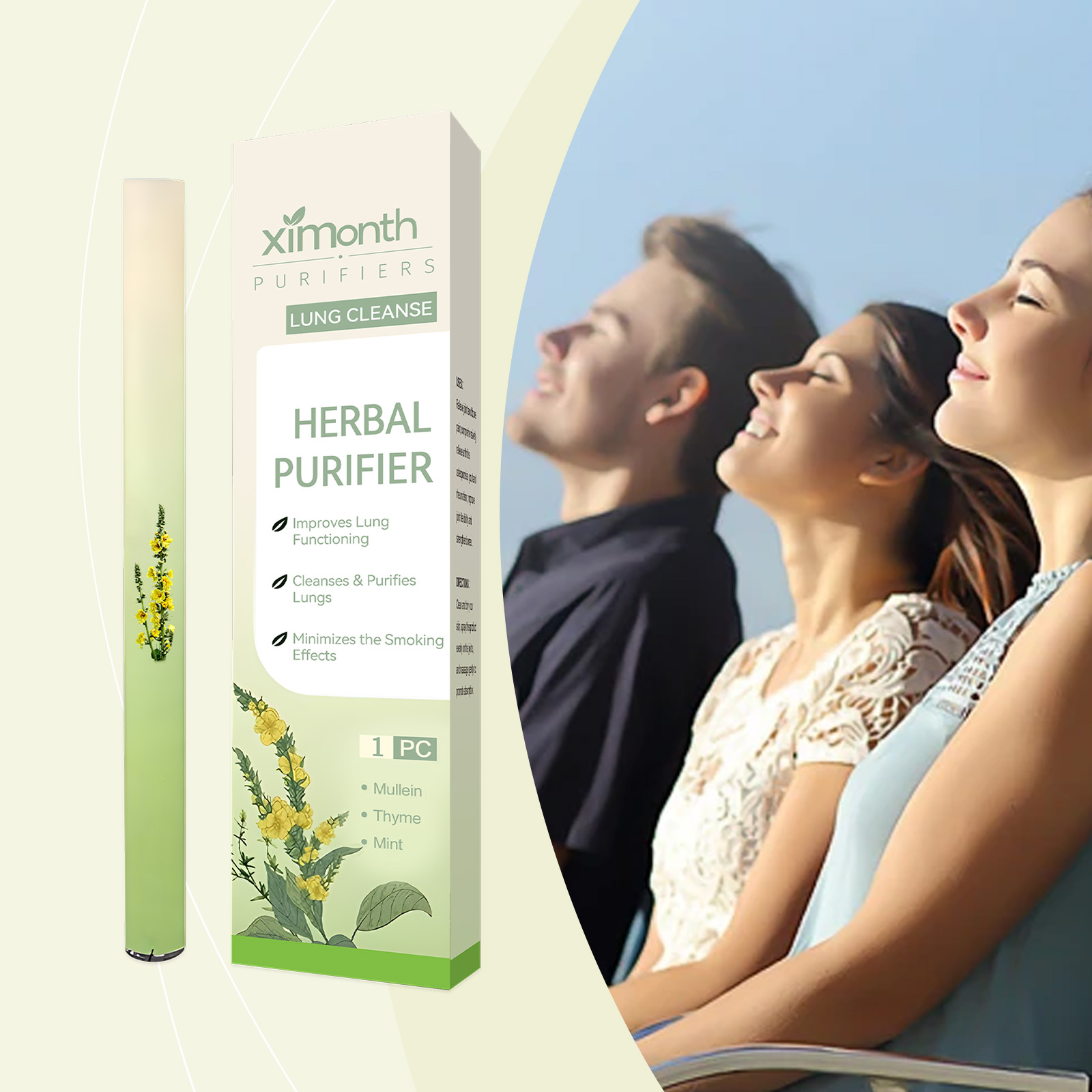 天然ハーブ呼吸スティック　フレッシュブレスサポート　アロマセ - Natural Herbal Wellness のレビューと価格