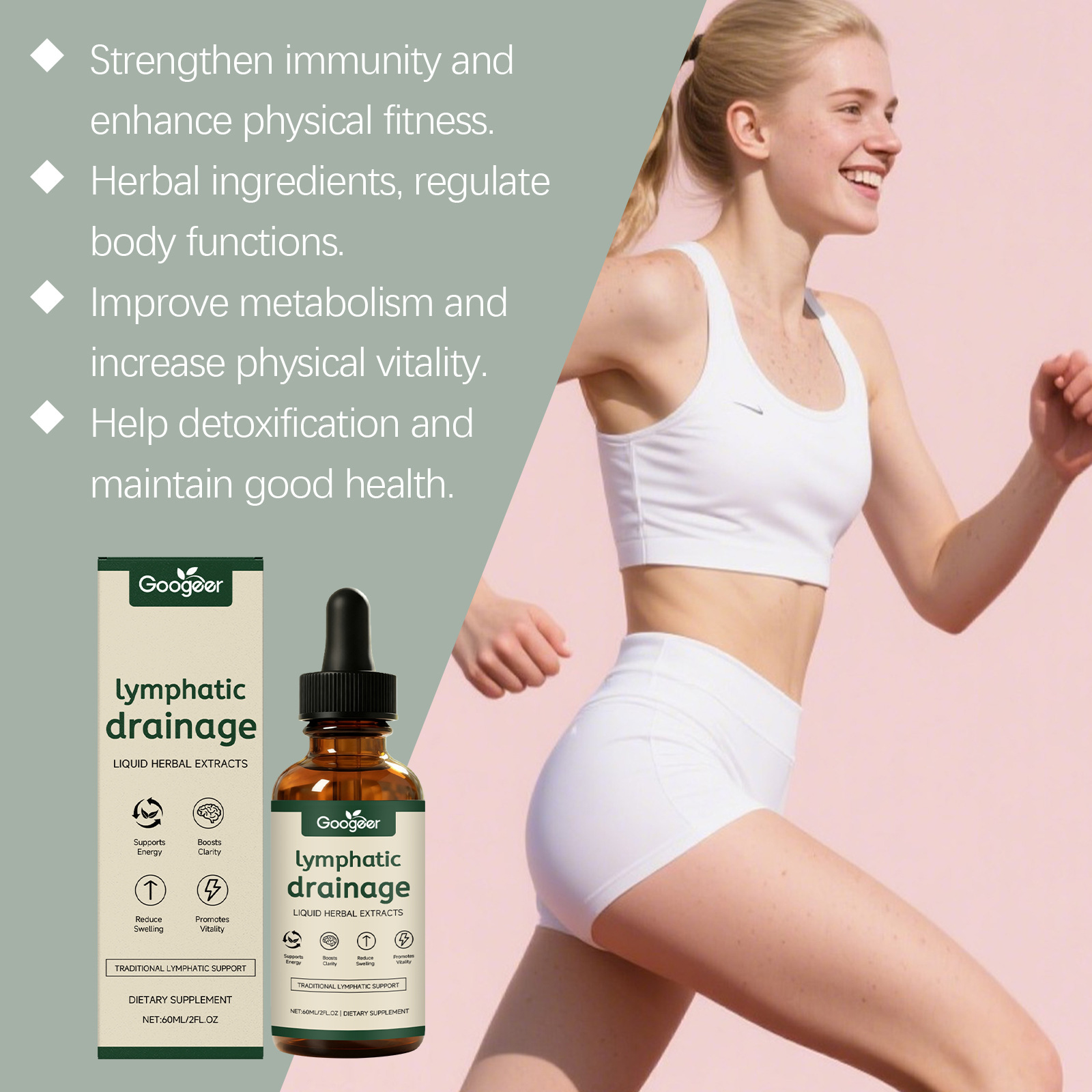 リンパドレナージュドロップス 11-in-1 ハーバルリンパ - Natural Herbal Wellness のレビューと価格